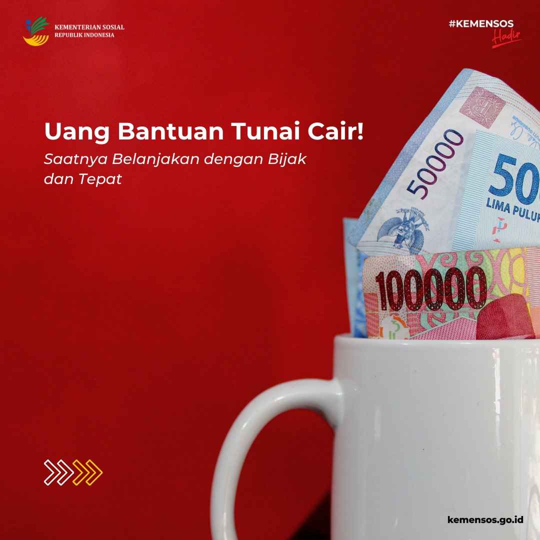 #SobatSosial Setelah resmi diluncurkan serentak di seluruh Indonesia oleh Presiden Joko Widodo kemarin, Bantuan Tunai sudah bisa kalian manfaatkan untuk berbagai keperluan rumah tangga nih. Eits, tapi